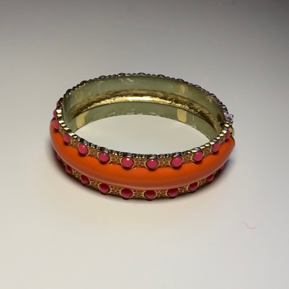 Banana Republic orange and pink bracelet!